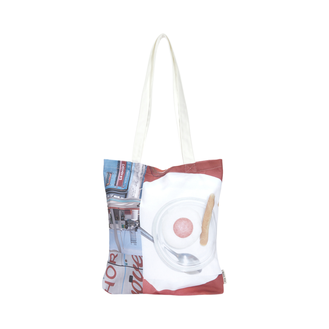 마뗑킴 포토그래피 빅 에코백 블루 | Matin Kim | KREAM