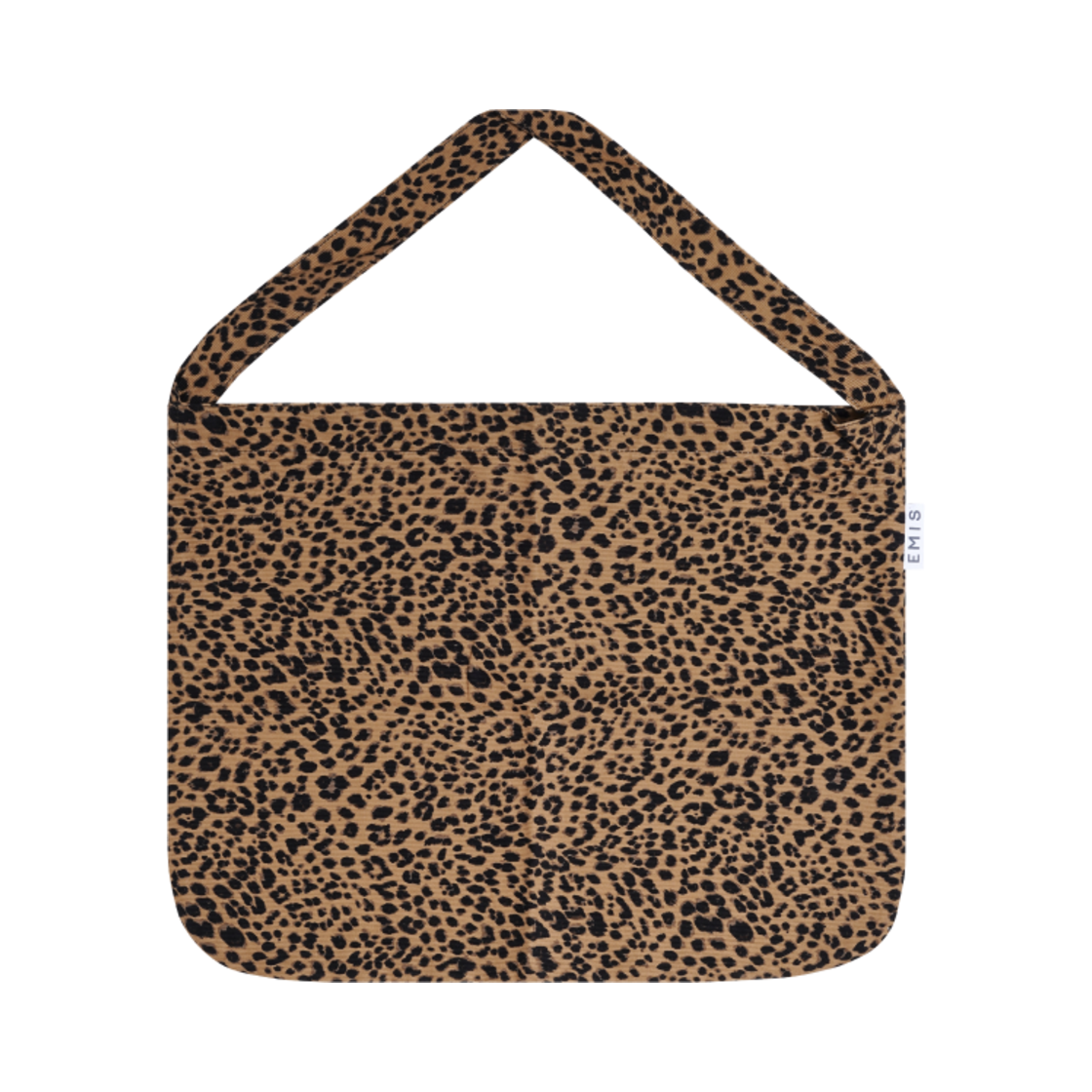 이미스 22Y 레오파드 코듀로이 에코백 브라운(Emis 22Y Leopard Corduroy Eco Bag Brown)