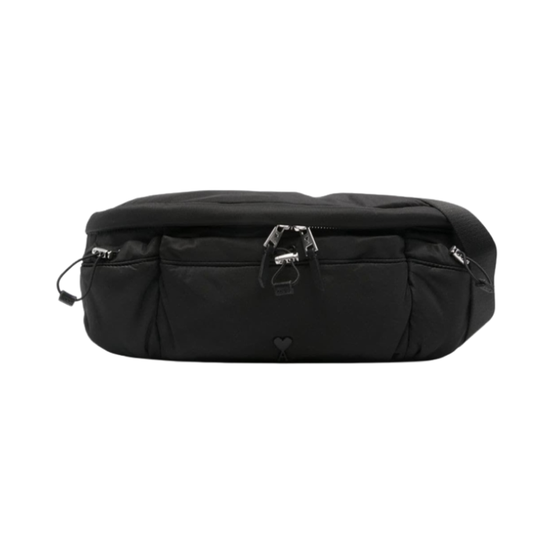 아미 하트 로고 크로스바디백 블랙(AMI de Coeur Crossbody Bag Black)