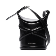 Alexander McQueen Curve Bag Black