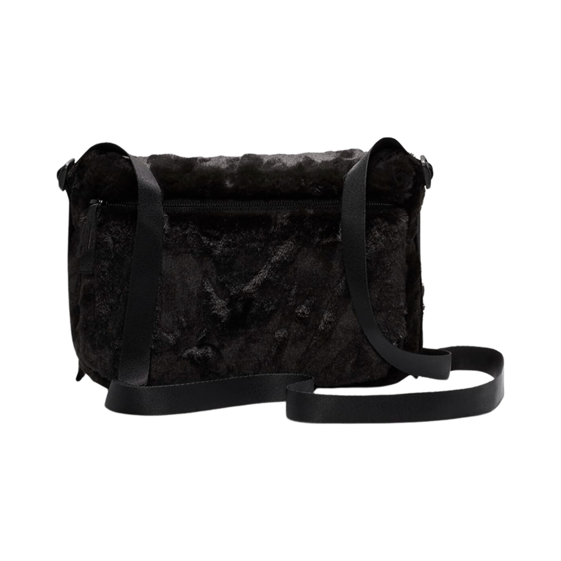 나이키 NSW 퓨추라 365 인조 퍼 크로스바디백 1L 블랙(Nike NSW Futura 365 Faux Fur Crossbody Bag 1L Black) - 2