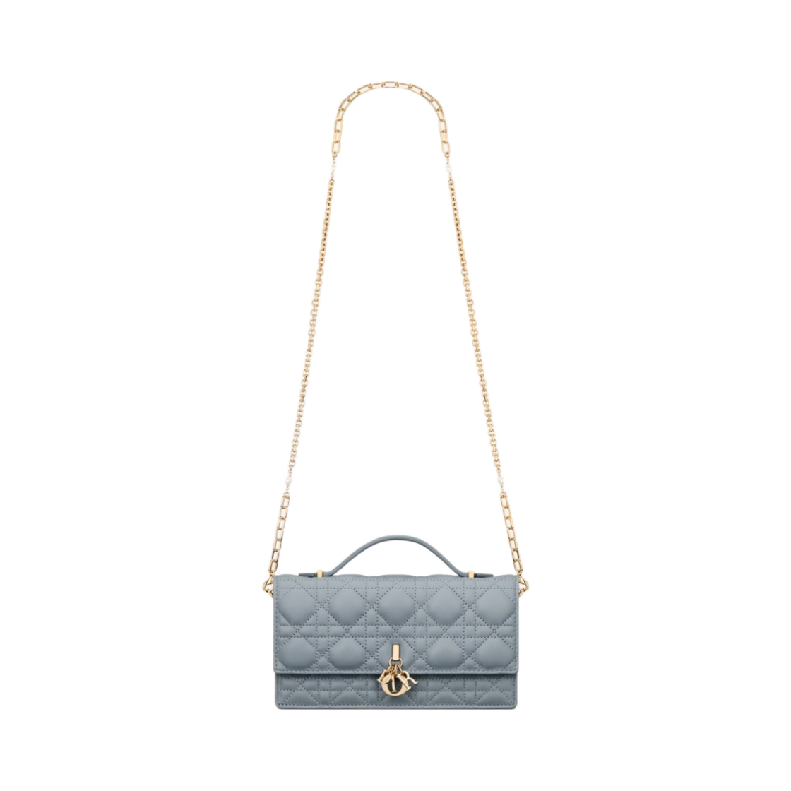 디올 미스 디올 미니백 클라우드 블루 까나쥬 램스킨(Dior Miss Dior Mini Bag Cloud Blue Cannage Lambskin) - 5