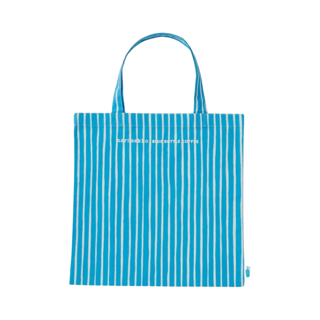 블루 보틀 x 마리메꼬 피콜로 토트백 블루(Blue Bottle x Marimekko Piccolo Tote Bag Blue)