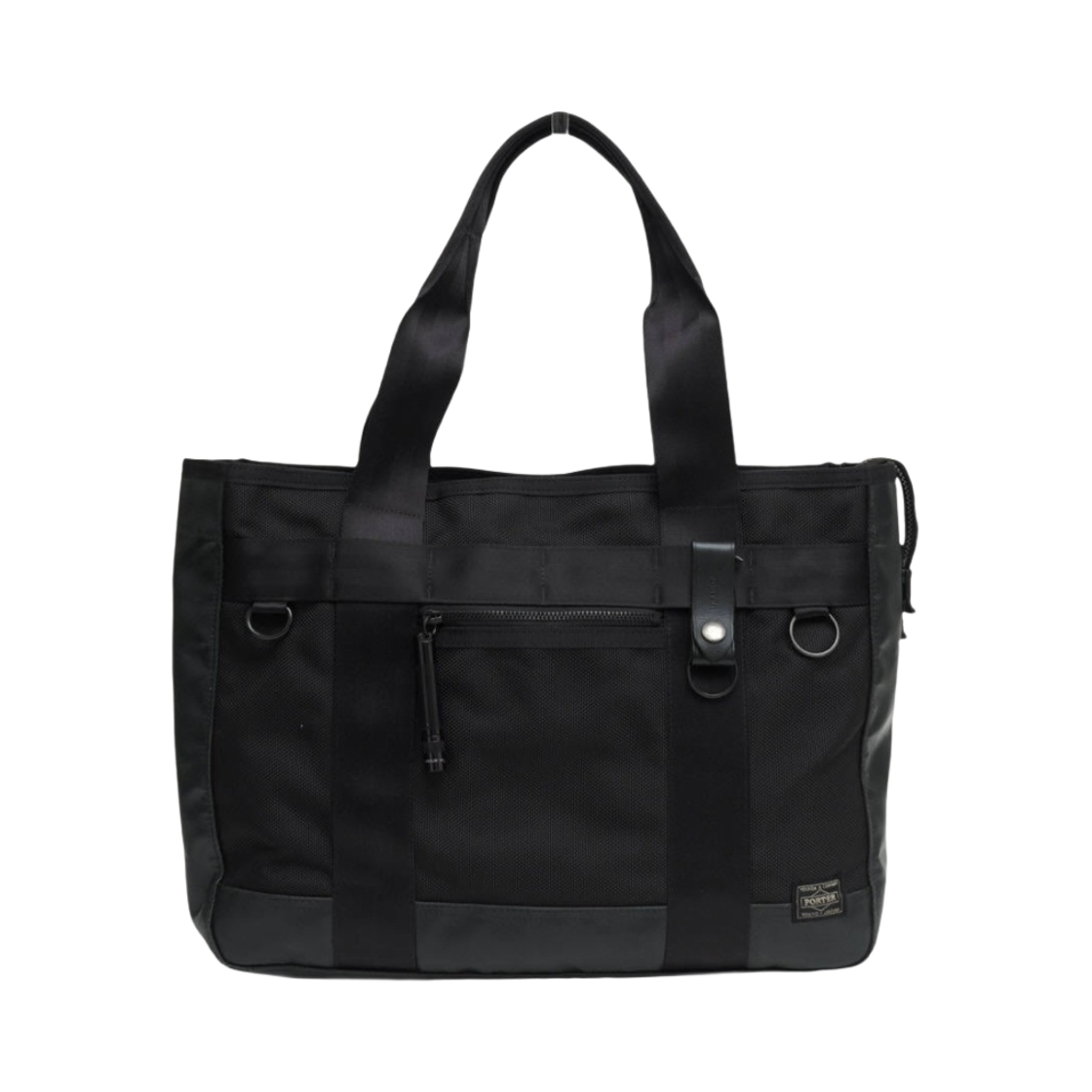 포터 히트 토트백 블랙(Porter Heat Tote Bag Black) - 1
