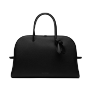 Jacquemus La Croisiere Large Soft Bowling Bag Black