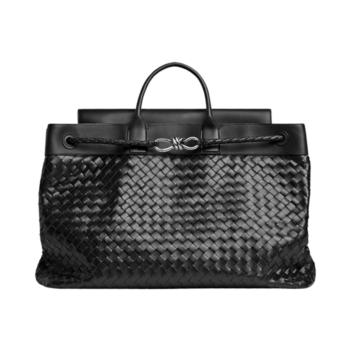 보테가 베네타 라지 안디아모 보야저 블랙