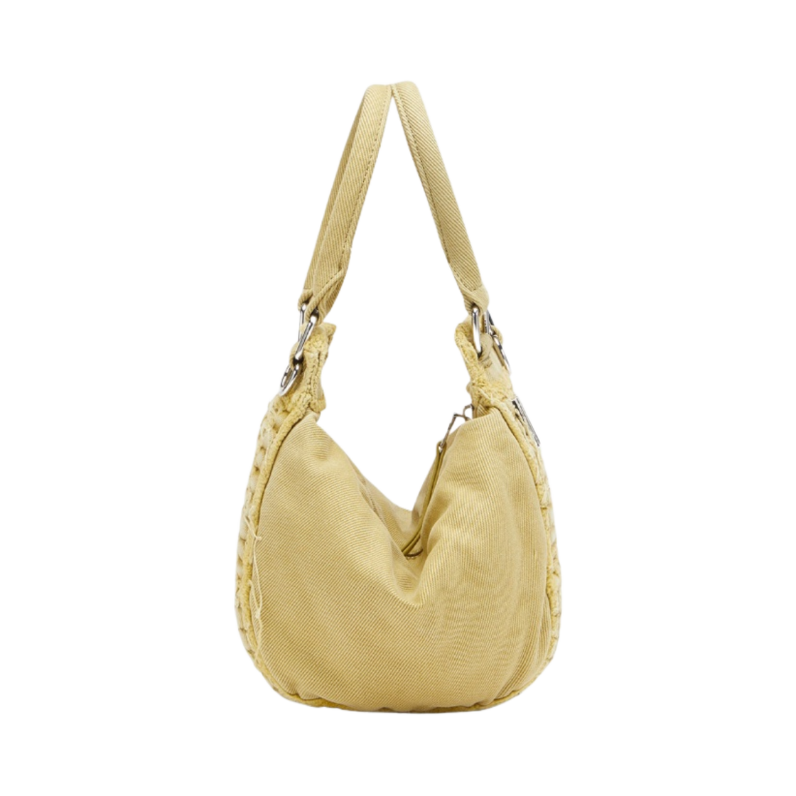 디젤 D-비나-C XS 캔버스 미니백 옐로우(Diesel D-Vina-C XS Canvas Mini Bag Yellow) - 3