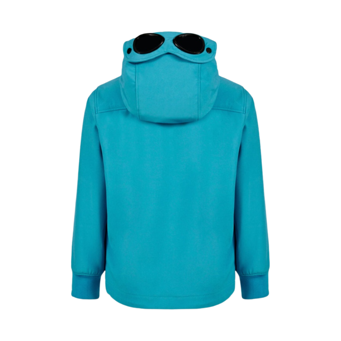 (키즈) C.P. 컴퍼니 U16 C.P. 쉘-R 고글 자켓 타일 블루 - 23SS((Kids) C.P. Company U16 Shell-R Goggle Jacket Tile Blue - 23SS) - 2