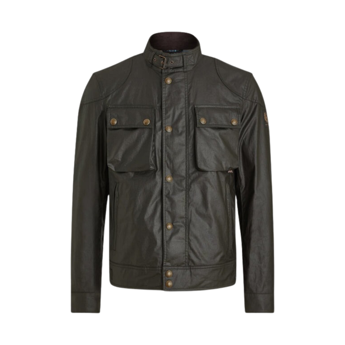 71020816 Belstaff Waxed Cotton Racemaster Jacket Faded Olive