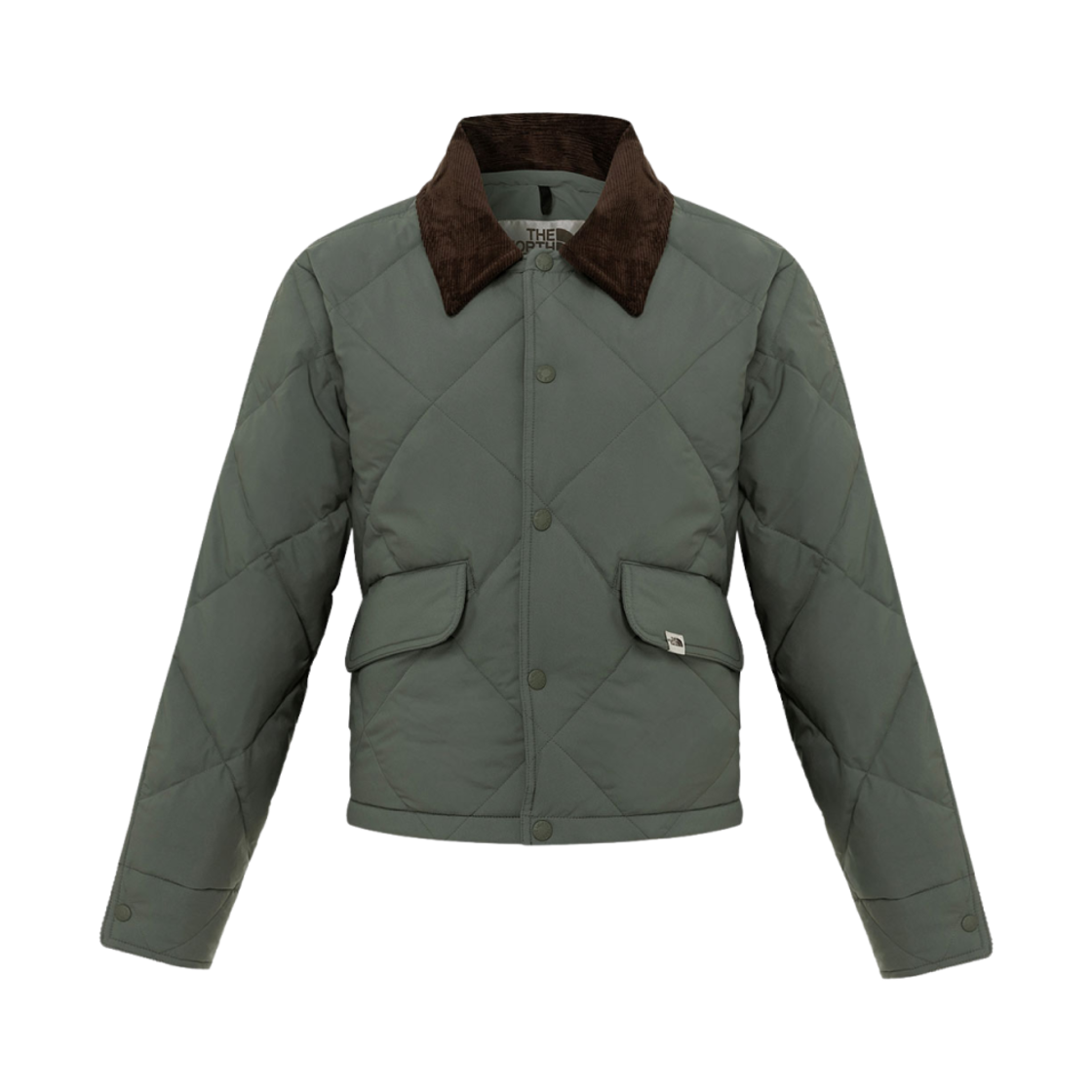 NJ3NQ81L (W) The North Face Fluffy On Ball Jacket Khaki - 24FW