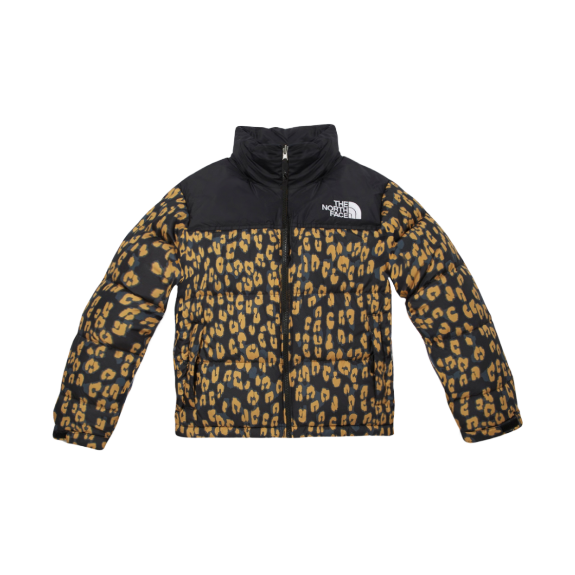 NJ1DM90A/NF0A5IXK28A (W) The North Face Printed 1996 Retro Nuptse Jacket Gold Fusion