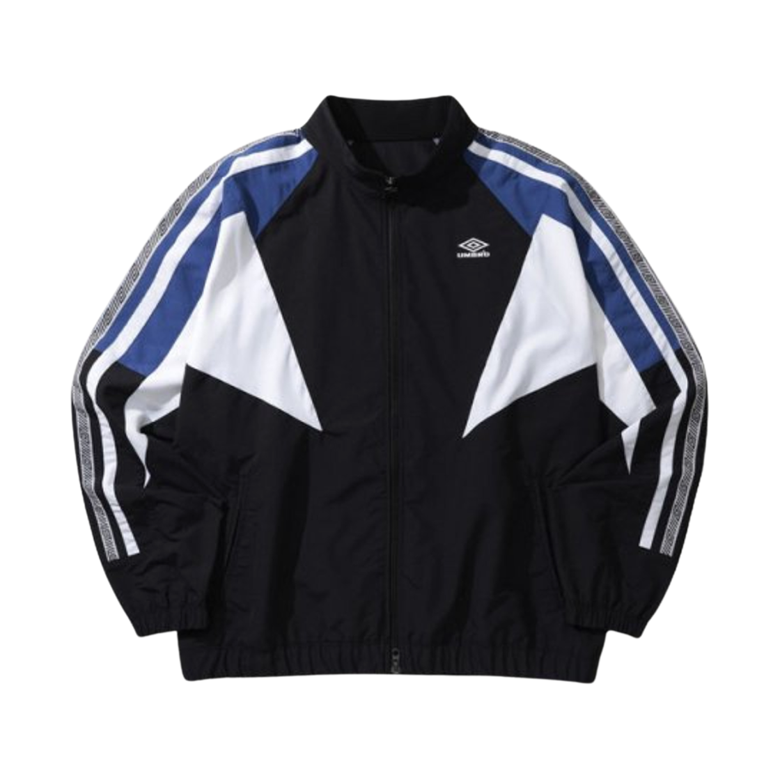 UO321CJK92 Umbro UK Heritage Stand Neck Jacket Blue