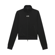(W) Courreges Jogging Jacket with Zip Black