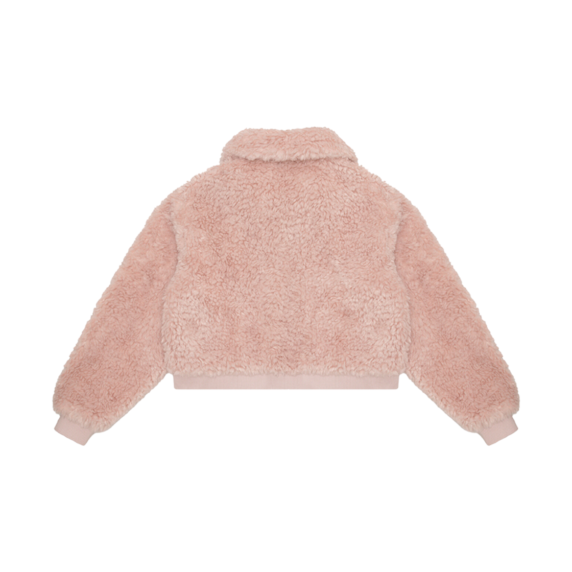 (W) 베이프 포우 퍼 자켓 핑크((W) BAPE Faux Fur Jacket Pink) - 2