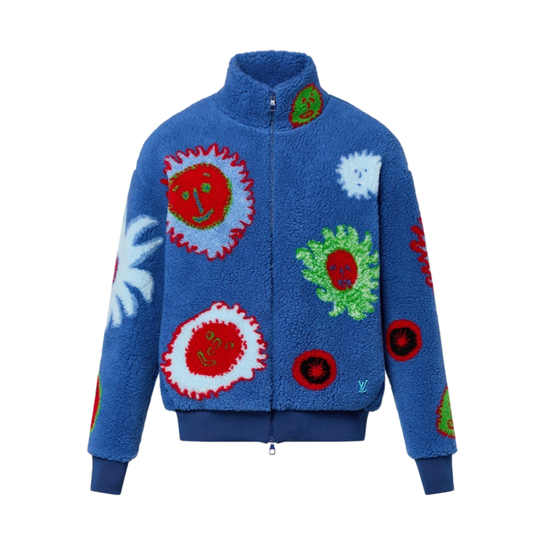 - Louis Vuitton x YK Faces Zipped Fleece Blouson Multicolor