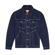 Diesel D-Riley Denim Jacket Dark Blue