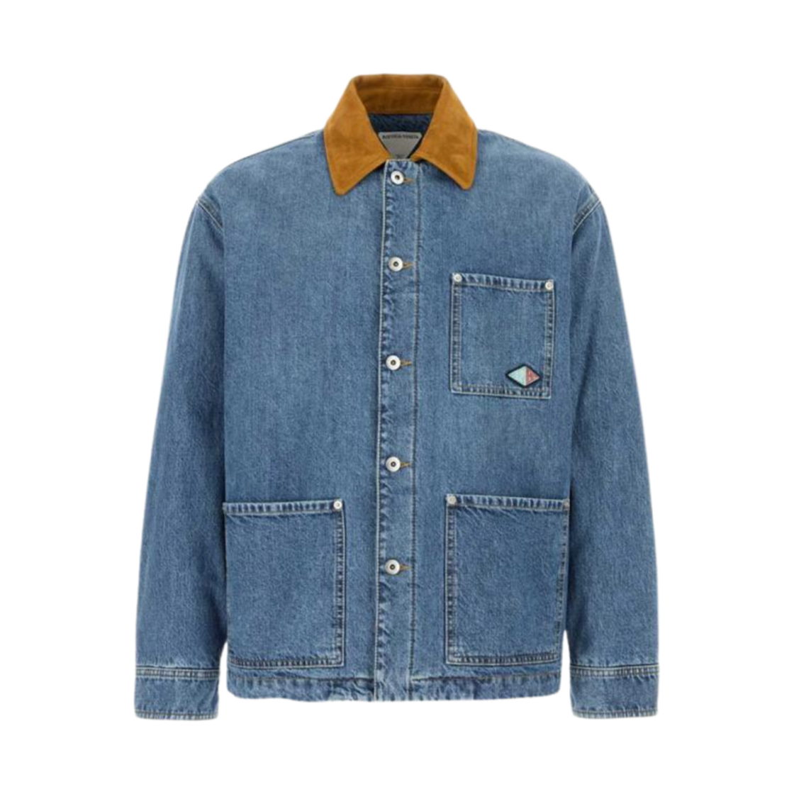 보테가 베네타 빈티지 인디고 데님 자켓 미드 블루(Bottega Veneta Vintage Indigo Denim Jacket Mid Blue)