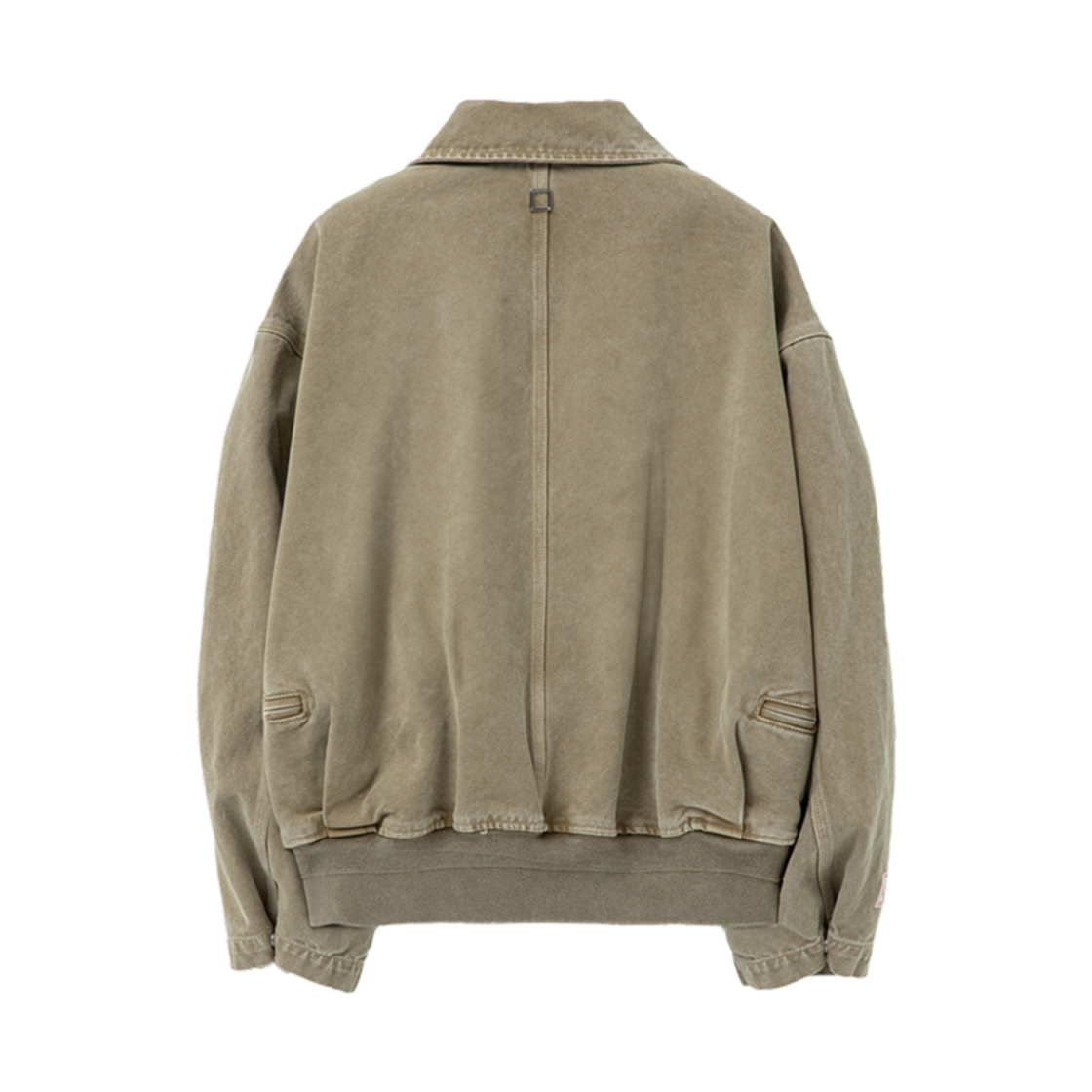 우영미 레더 탭 다잉 자켓 베이지 - 25SS(Wooyoungmi Leather Tab Dyeing Jacket Beige - 25SS) - 2