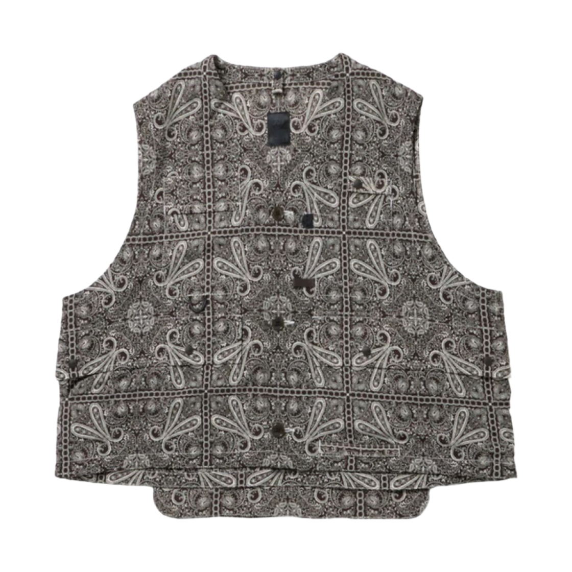 BJ-34024 Daiwa Pier39 Tech Over Vest Paisley Brown