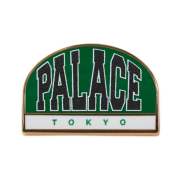 Palace Breakout Pin Badge Green White - 24FW