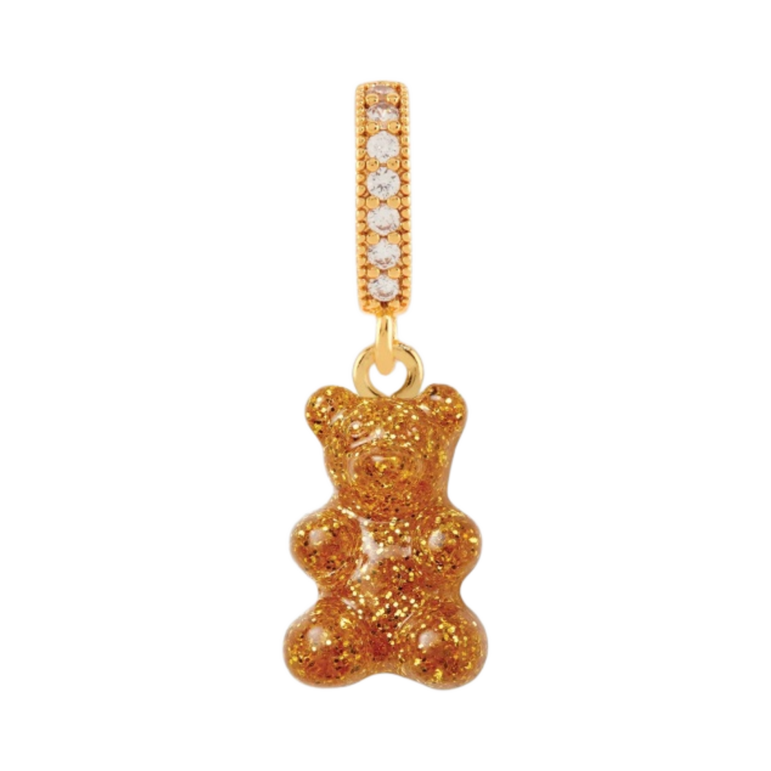 크리스탈 헤이즈 노스텔지아 베어 파베 커넥터 골드 24K(Crystal Haze Nostalgia Bear with Pave Connector Gold 24K) - 2