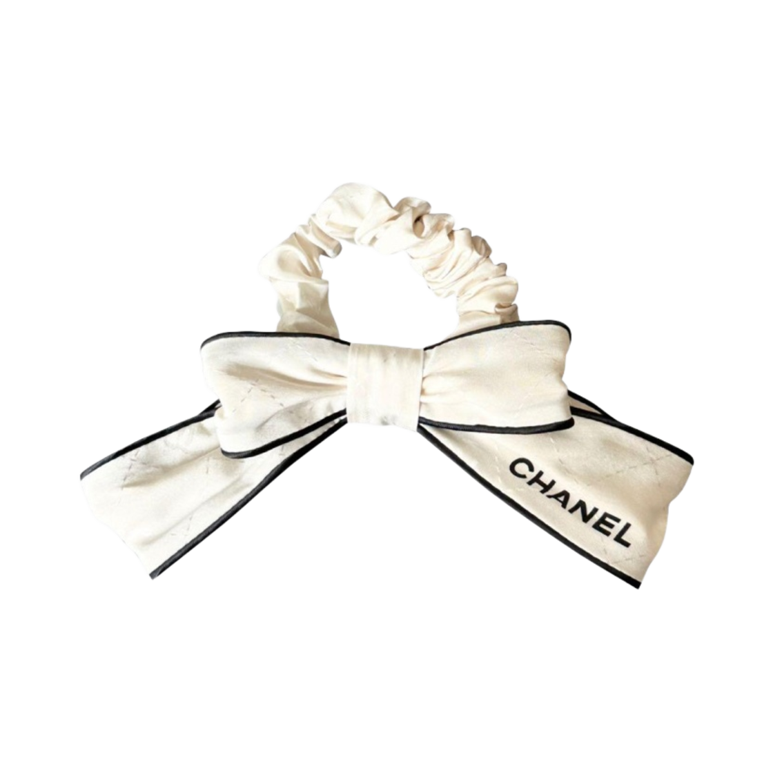 (W) 샤넬 헤어 액세서리 & 에크루 블랙