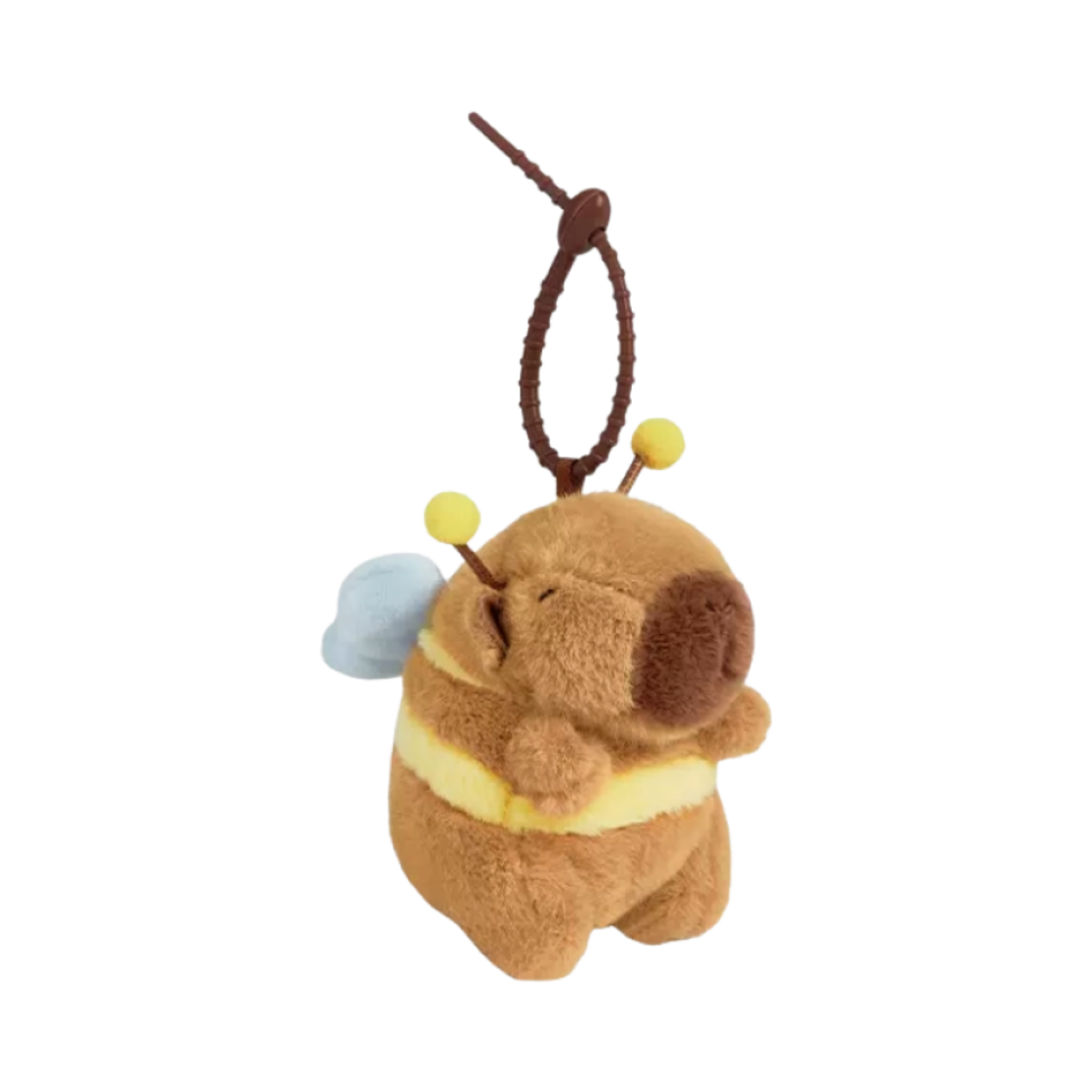 더 그린 파티 카피바라 꿀벌 키체인 브라운(The Green Party Capybara Hoenybee Keychain Brown)