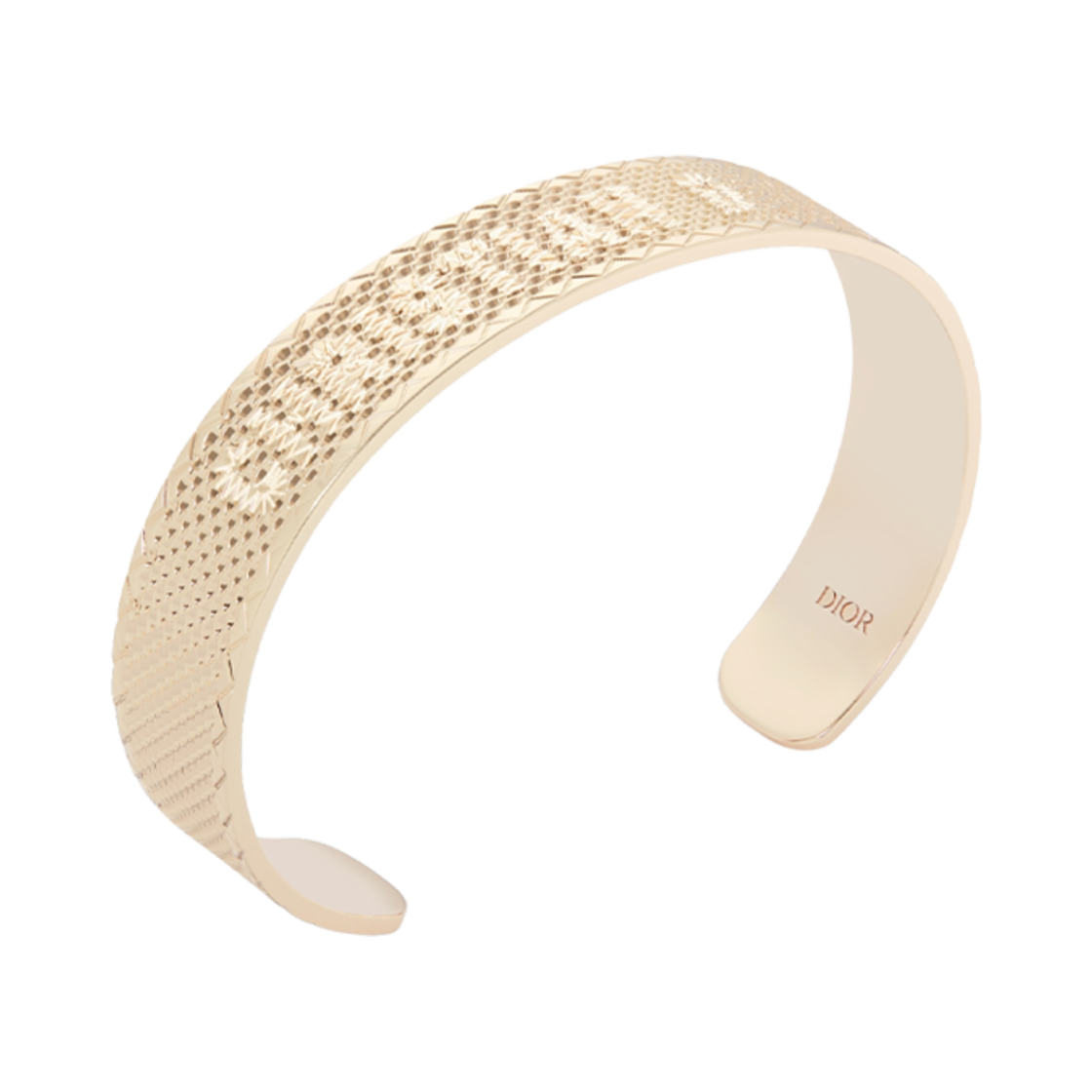 (W) 디올 디올액트 뱅글 골드 피니쉬 메탈((W) Dior Dioract Bangle Gold Finish Metal) - 2