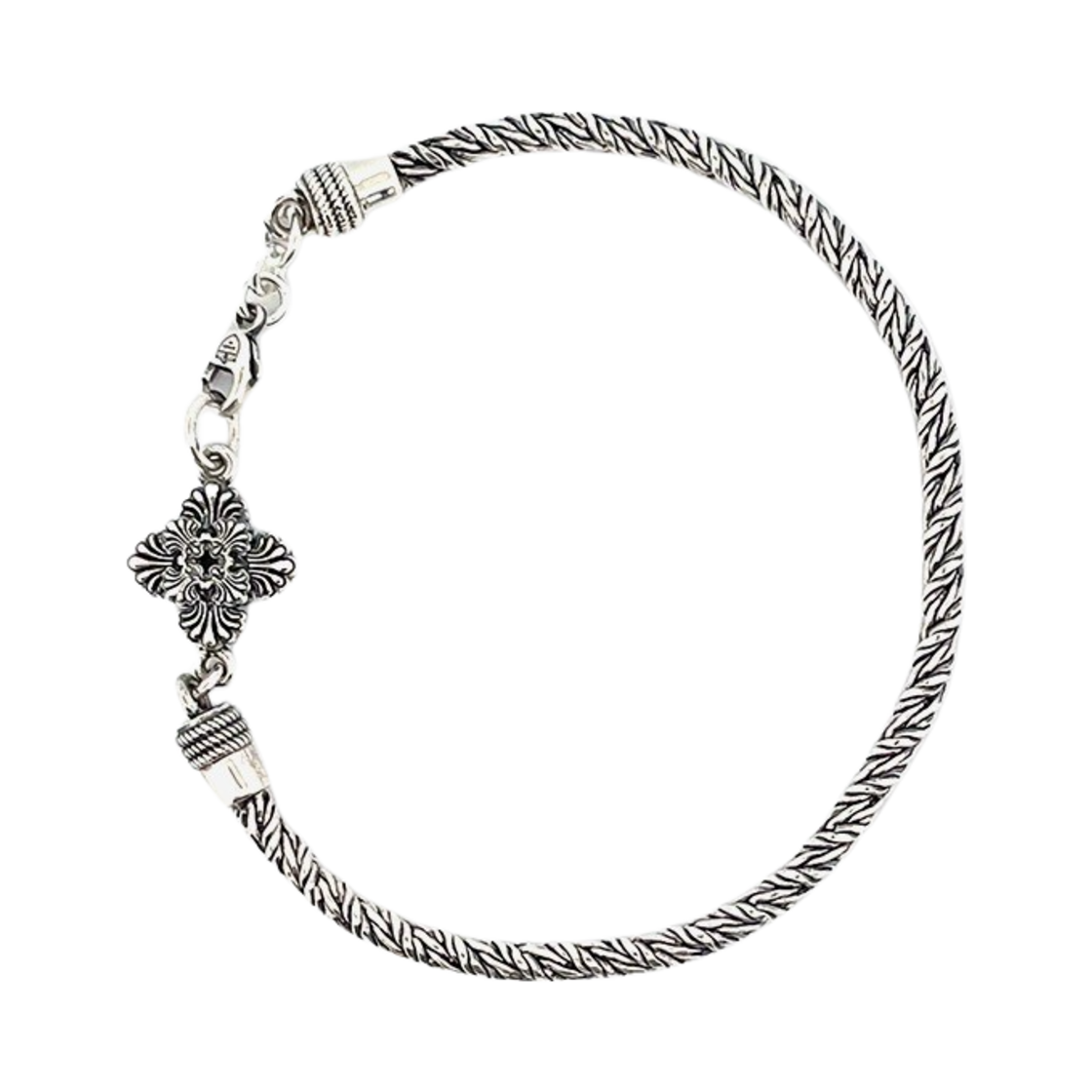 ブレスレット SCUDO blossom shell plain bracelet extrabold SBN. 0723 스쿠도 블라썸 쉘 플레인 브레이슬릿 볼드 | SCUDO | KREAM