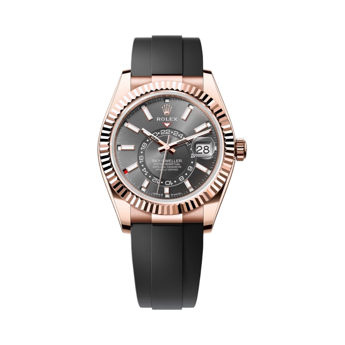 롤렉스 스카이드웰러 42mm 336235 슬레이트 오이스터플렉스(Rolex Sky-Dweller 42mm 336235 Slate Oysterflex) - 1