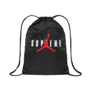 Supreme x Jordan Drawstring Bag Black - 24FW