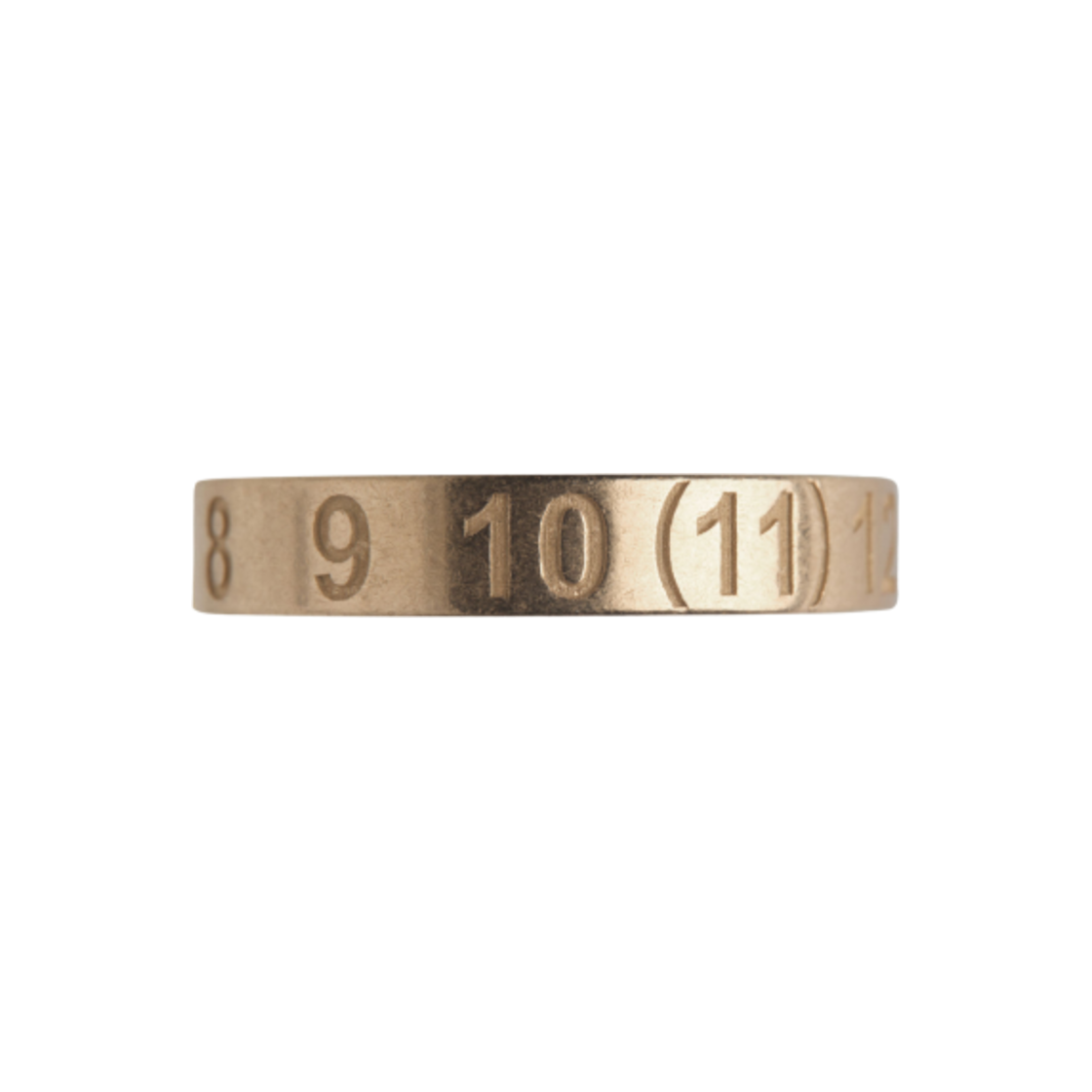 메종 마르지엘라 뉴메리컬 실버 링 옐로우(Maison Margiela Numerical Silver Ring Yellow)