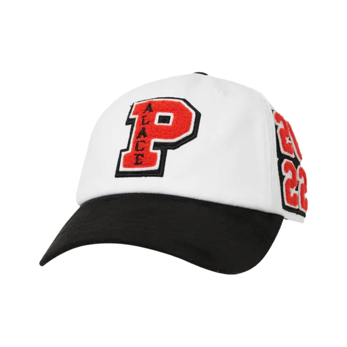 팔라스 바시티 셔닐 6-패널 캡 화이트 - 22FW(Palace Varsity Chenille 6-Panel White - 22FW) - 1