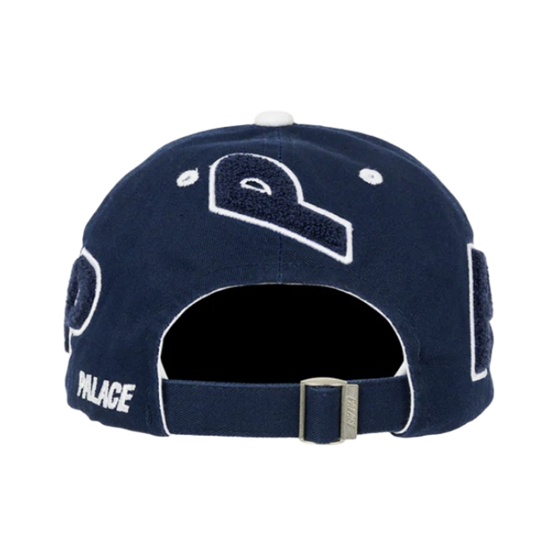 팔라스 셔닐 멀티 P 6-패널 캡 네이비 - 22SS(Palace Chenille Multi P 6-Panel Navy - 22SS) - 4