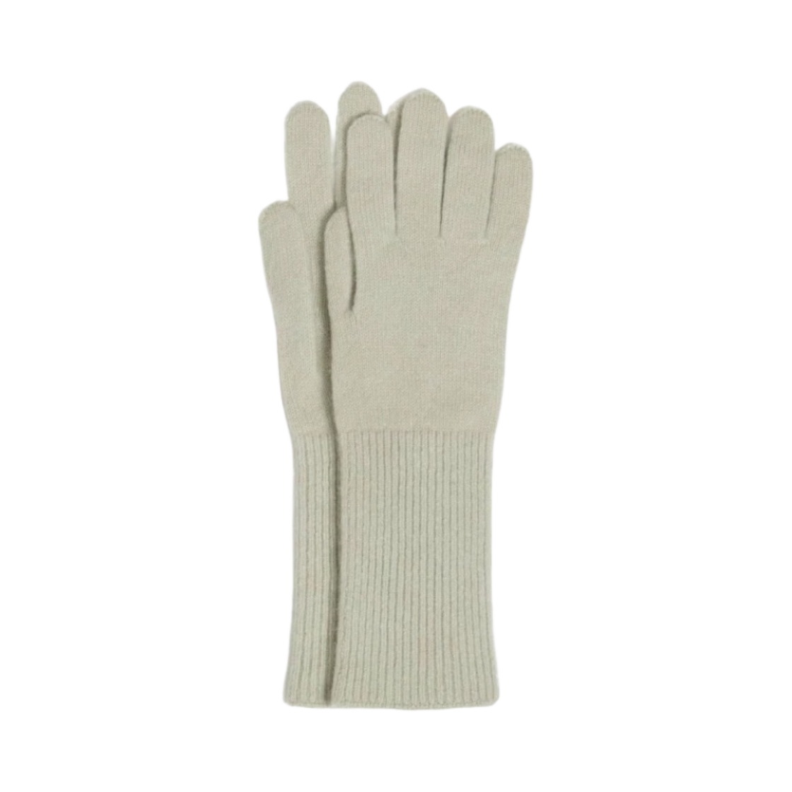 AURALEE BABY CASHMERE KNIT LONG GLOVES AURALEE BABY CASHMERE KNIT