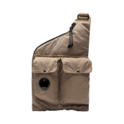 C.P. Company Nylon B Single Strap Rucksack Lead Grey - 23SS