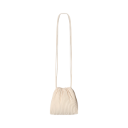 COS Scallop Crossbody Bag Light Beige