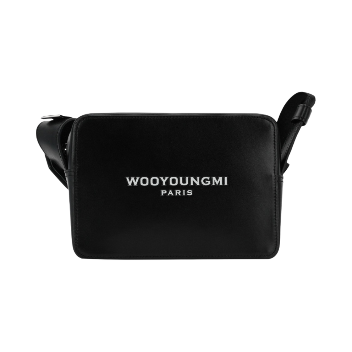 W223/W231/W233/W241/W243/W251BA03632B/W253BA03673B Wooyoungmi Square Mini Bag Black - 대표 이미지 #1