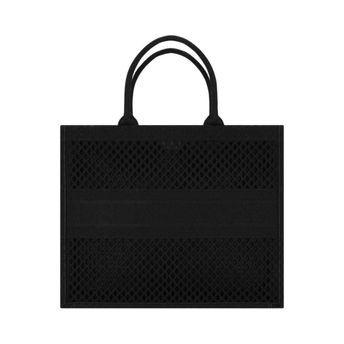 디올 북 토트 블랙 메쉬 자수(Dior Book Tote Black Mesh Embroidery) - 2