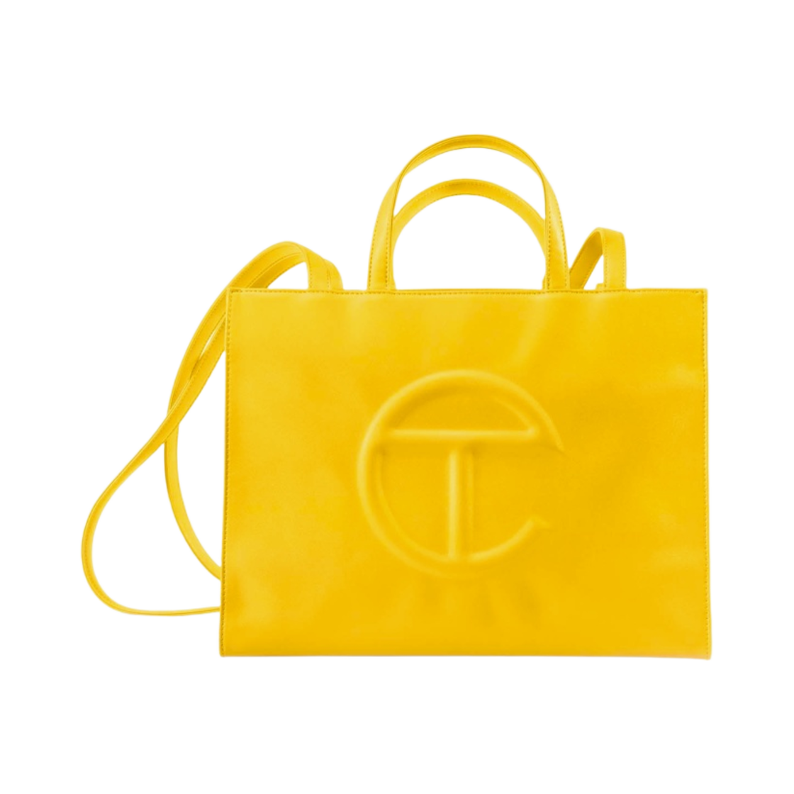 텔파 미디움 쇼핑백 옐로우(Telfar Medium Shopping Bag Yellow) - 1