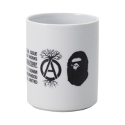 BAPE x Neighborhood Plant Pot White