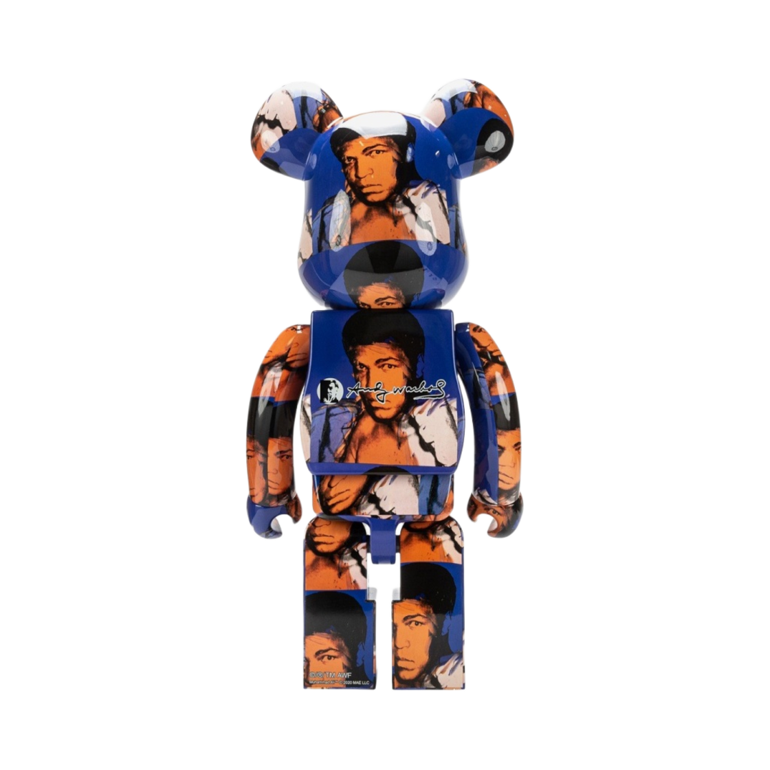 베어브릭 앤디 워홀 무하마드 알리 1000%(Bearbrick Andy Warhol's Muhammad Ali 1000%) - 3
