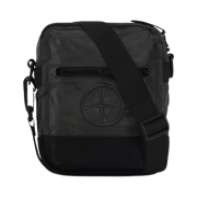 Stone Island 90876 Nylon Metal in Econyl Pouch Bag Black - 24FW