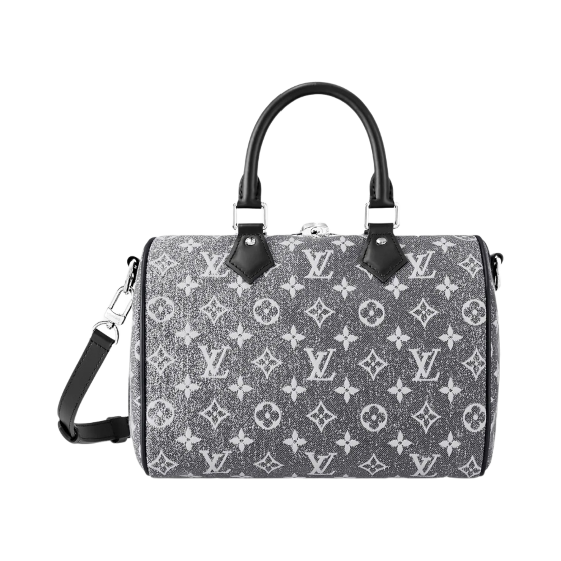 루이비통 스피디 반둘리에 25 데님 자카드 그레이(Louis Vuitton Speedy Bandouliere 25 Denim Jacquard Grey) - 1