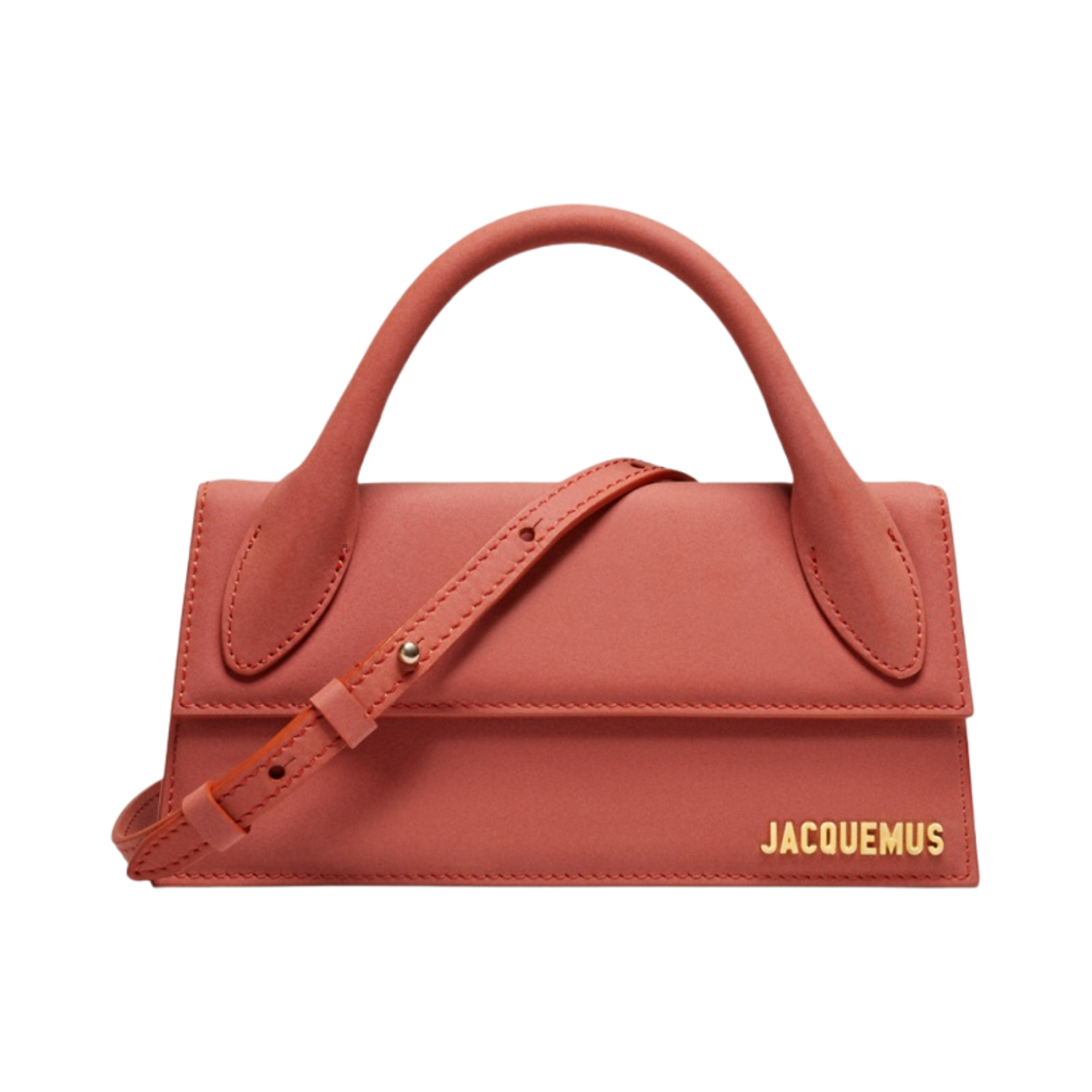 자크뮈스 르 치키토 롱 시그니쳐 핸드백 다크 레드(Jacquemus Le Chiquito Long Signature Handbag Dark Red) - 1