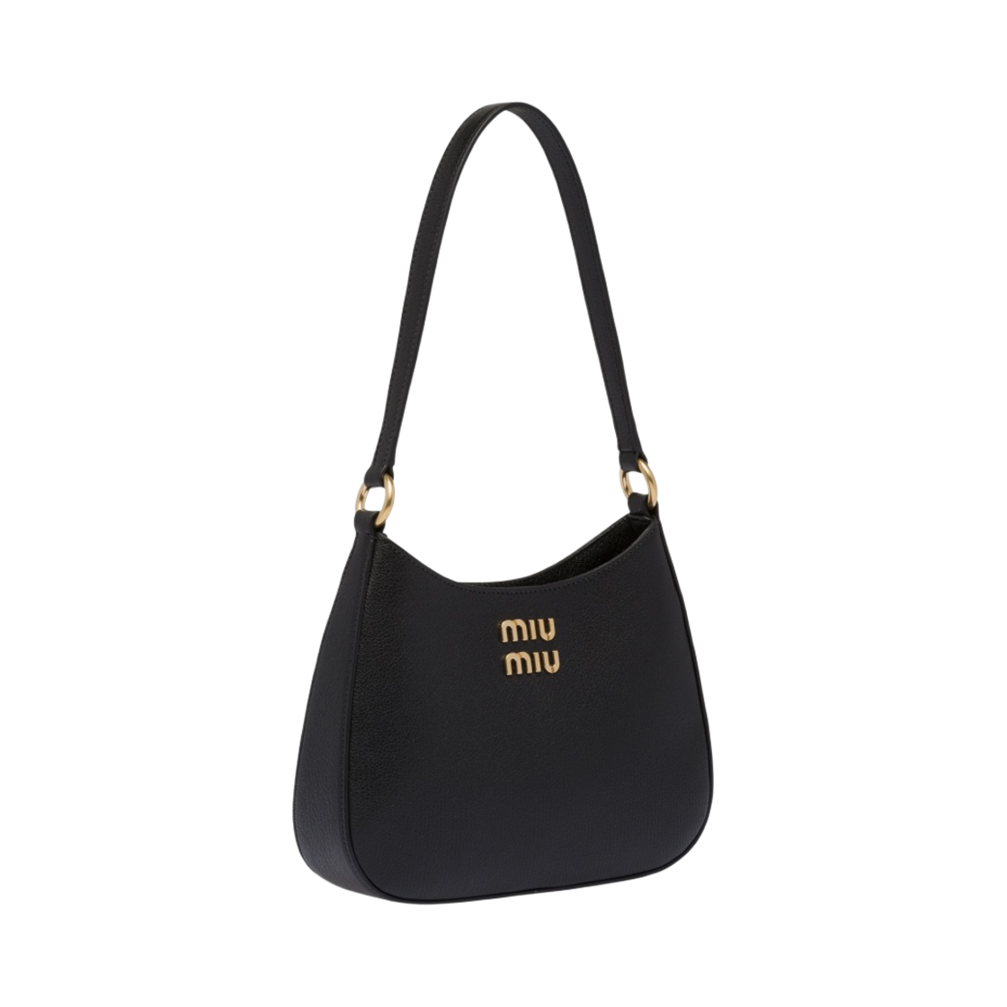 미우 미우 마드라스 가죽 숄더백 블랙(Miu Miu Madras Leather Shoulder Bag Black) - 2