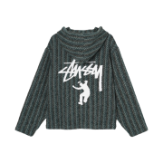 Stussy x Union Zip Poncho Forest