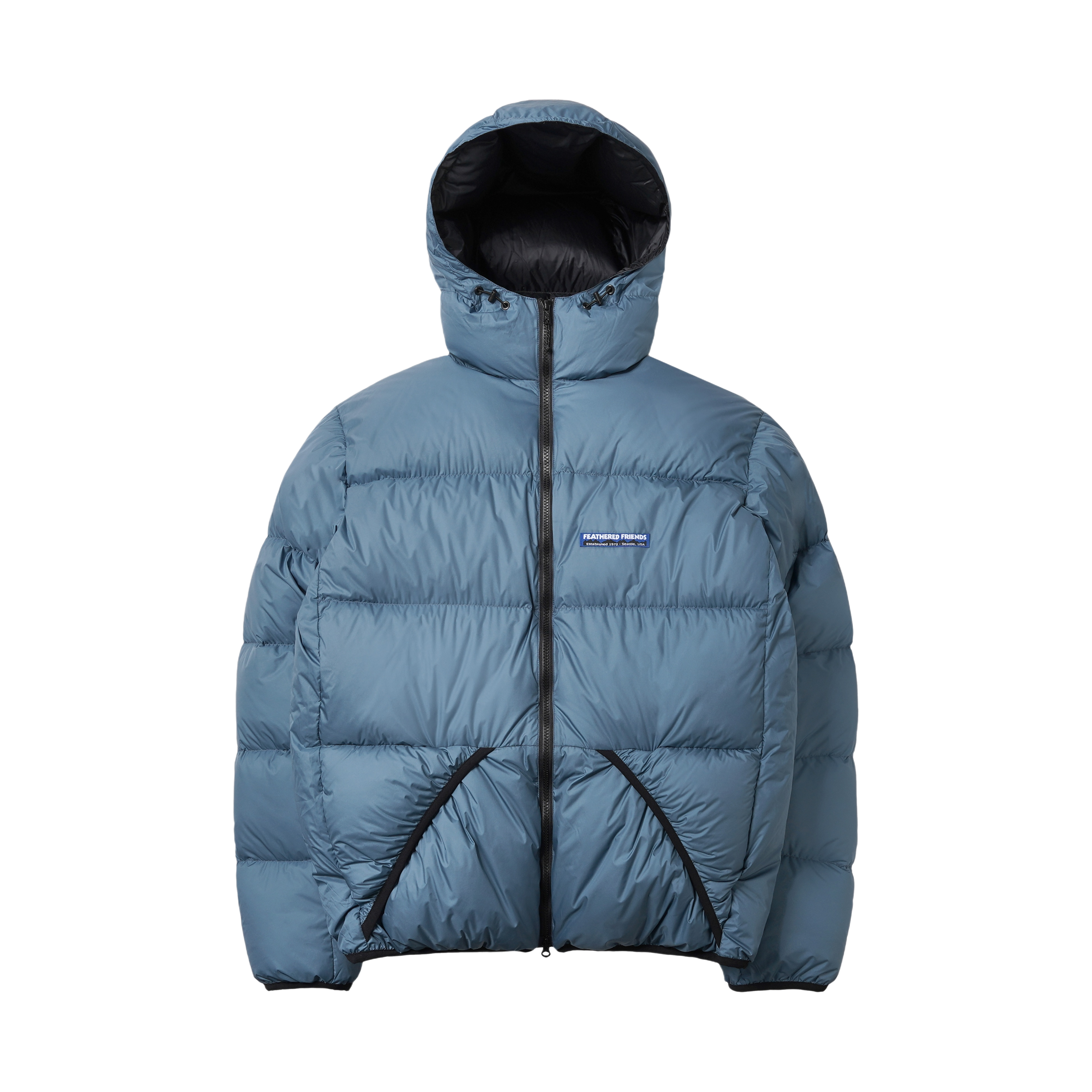 페더드 프렌즈 헬리오스 후드 다운 자켓 슬레이트 블루(Feathered Friends Helios Hooded Down Jacket Slate Blue)