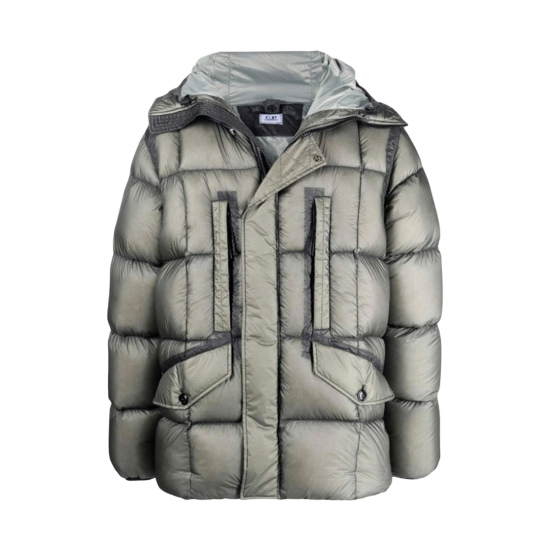 C.P. 컴퍼니 DD 쉘 유틸리티 고글 자켓 문 미스트 그레이 - 21FW(C.P. Company DD Shell Utility Goggle Jacket Moon Mist Grey - 21FW) - 1