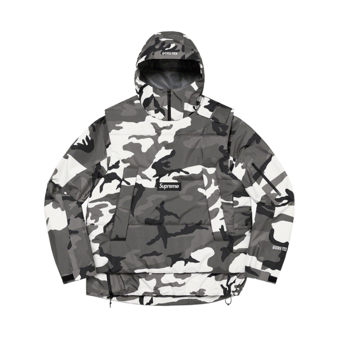 슈프림 투인원 고어텍스 쉘 + 윈드스토퍼 베스트 스노우 카모 - 22FW(Supreme 2-In-1 Gore-Tex Shell + Windstopper Vest Snow Camo - 22FW) - 1